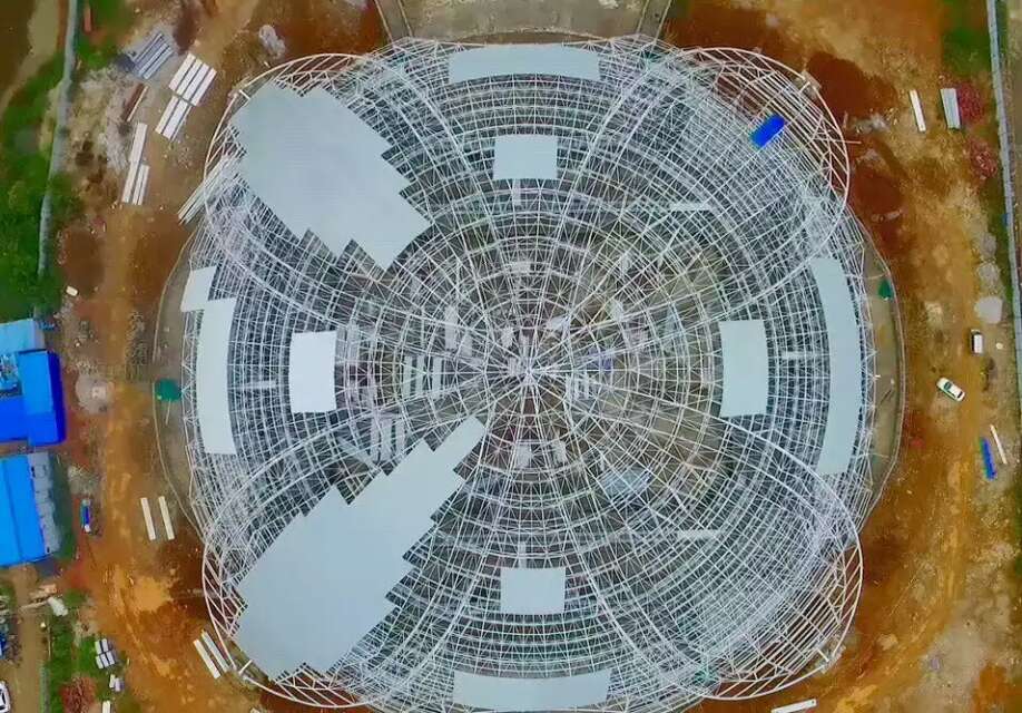 河西体育馆网架
